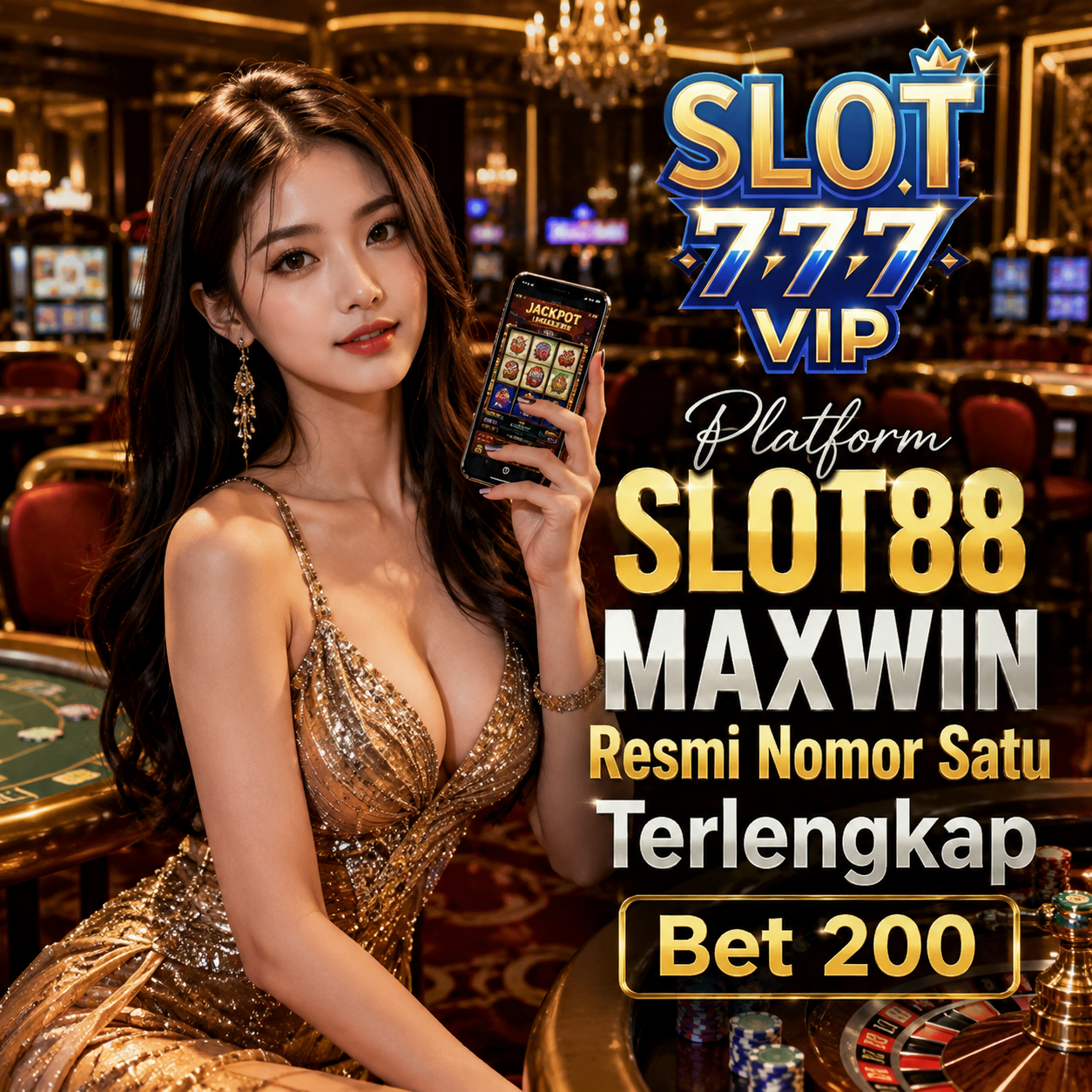 SLOT777 VIP Platform SLOT88 MAXWIN Resmi Nomor Satu Terlengkap Bet 200